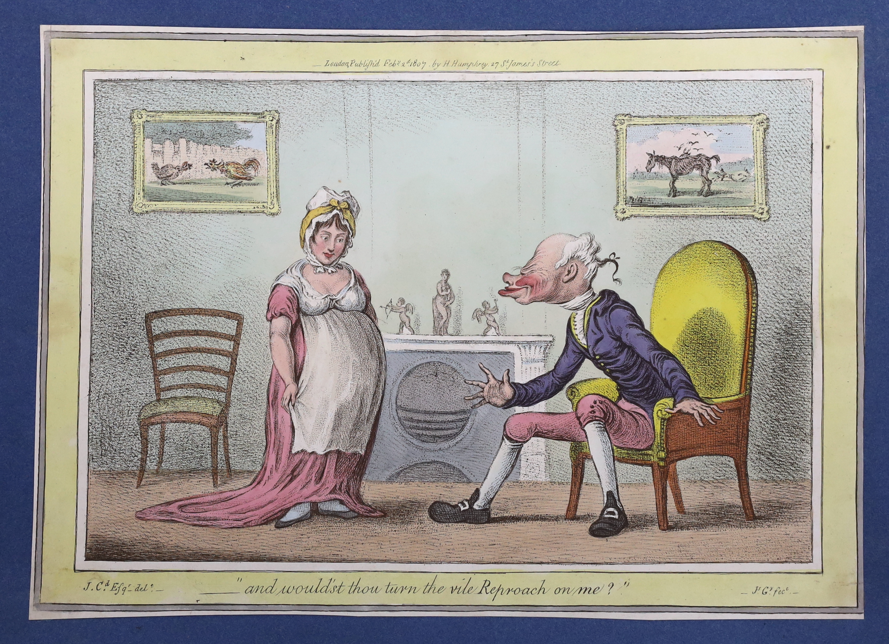 James Gillray (English, 1756-1815)